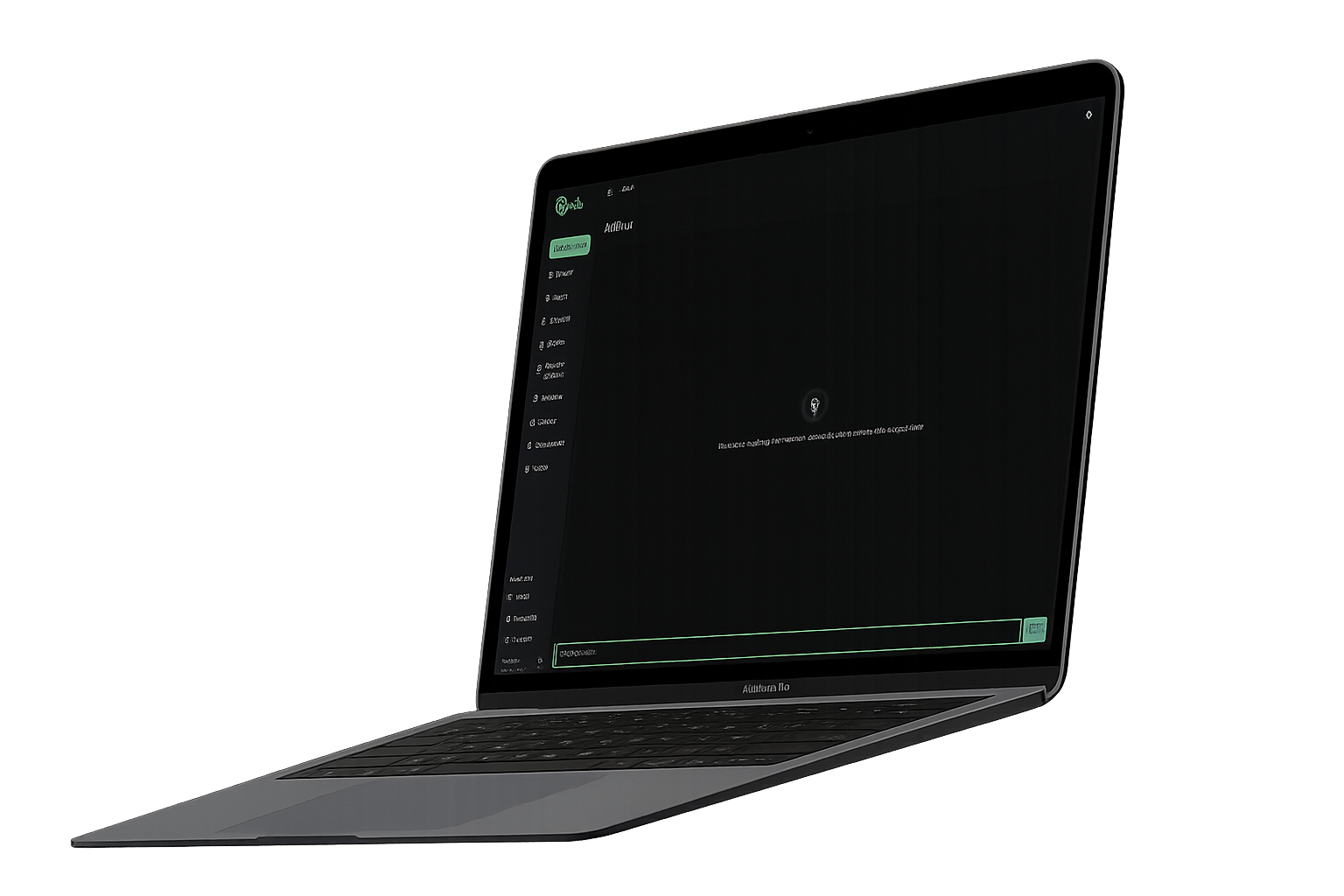 CarvAI Dashboard on MacBook